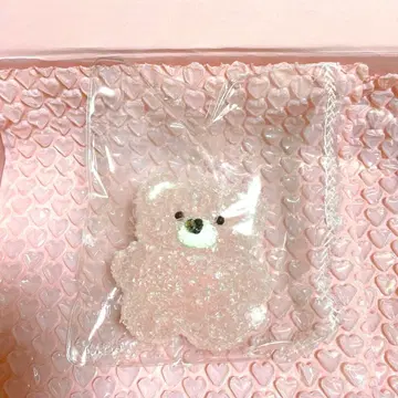 kikisquishy 샤리샤리 곰 스퀴즈 인기 옅은 핑크