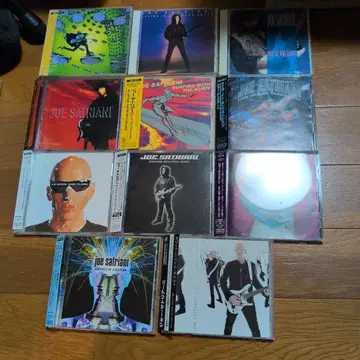 Joe Satriani CD 11장 세트