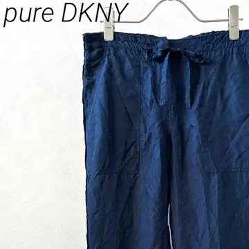 pure DKNY 이지 팬츠 허리밴딩 포켓 부착 심플