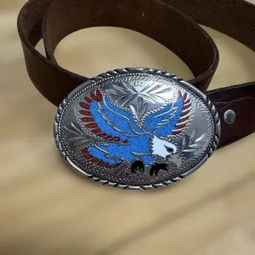 이글 버클 벨트 웨스턴 아메카지 MADE in USA 미국제
