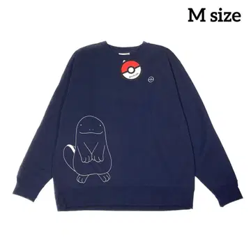 [ 새상품 ] 포켓몬 누오 맨투맨 트레이닝복 속기모 긴팔 M 사이즈