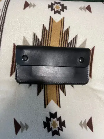 크롬엑셀 차심 블랙 롱 트래커 지갑 스코빌 후크 가죽