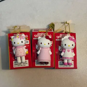 헬로키티전 시크릿 마스코트 참 3개 세트
