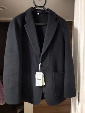 MUJI Labo 2025 캐시미어 혼방 자켓 블랙 M