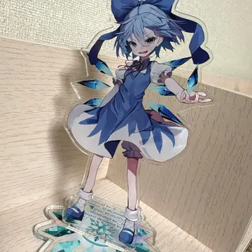 동방project 치르노 아크릴 스탠드 겸 아크릴 키링