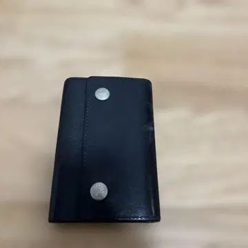 RYU 블랙 가죽 키케이스