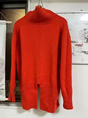 아다와스 울 캐시미어 오프 터틀 니트