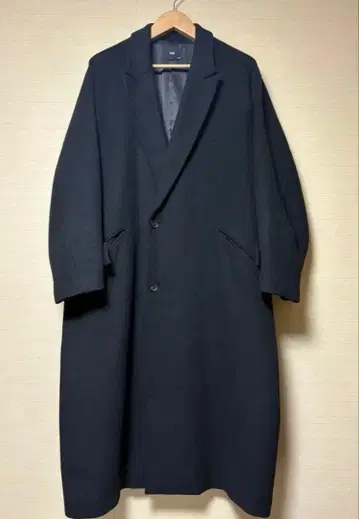 HARE 울 더블 코트