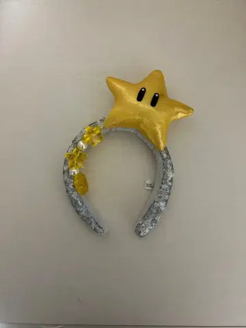 유니버셜 USJ 마리오 스타 머리띠