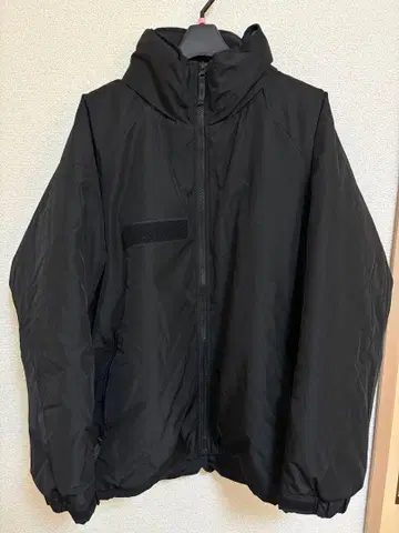 GU 히트 패디드 볼륨 블루종 L 새상품급 블랙