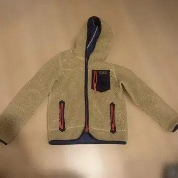 플리스 후드 자켓 엑스걸