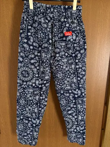 페이즐리 무늬 팬츠