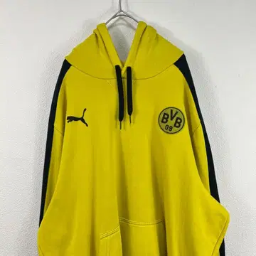 USA 구제 의류 푸마 puma 도르트문트 후드티