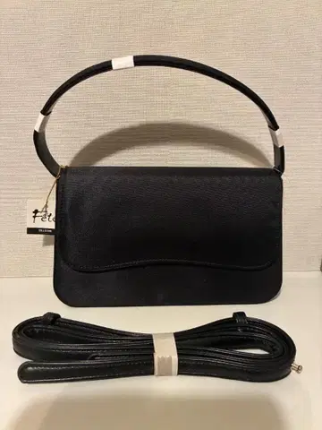 미사용 Fete collection 블랙 포멀 백 & 숄더용 끈 포함