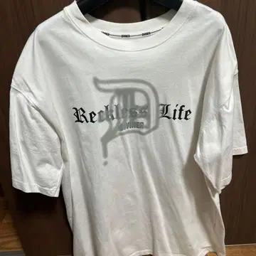 DIVINER Reckless Life T셔츠 L 화이트