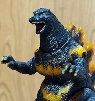 소프트 비닐 피규어 무비 몬스터 시리즈 2001 버닝 고질라