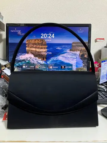 새상품 미사용 일본제 포멀 백 블랙 검정 관혼상제 예복