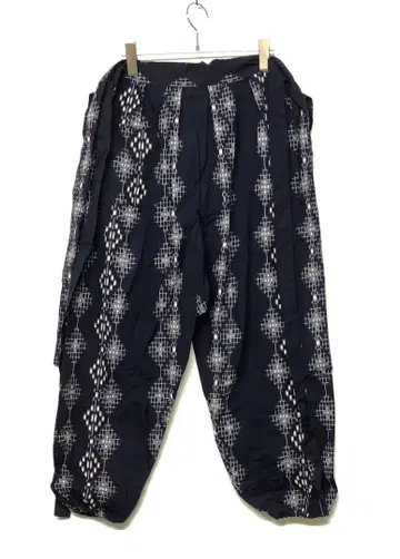 재팬 빈티지 일본 전통 레트로 구제 의류 일본풍 패턴 무늬 몸빼