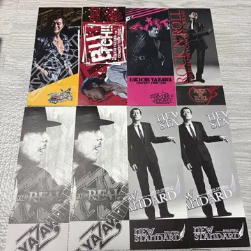 야자와 에이요시 콘서트 전단지 세트