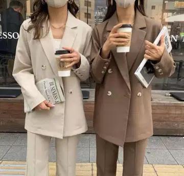 BLATE 셋업 모카 브라운