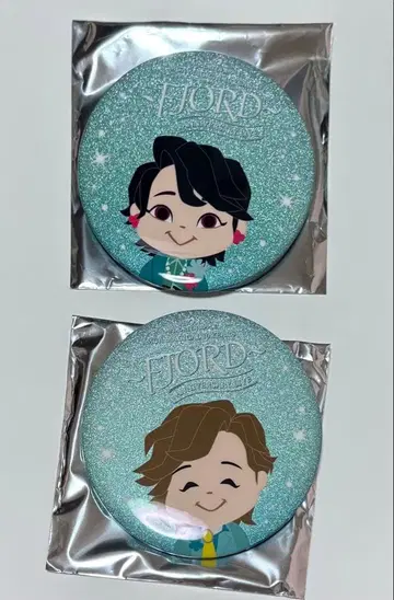 미세스 그린애플 FJORD 캔뱃지 세트