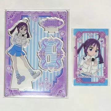 프리큐어 시우 코코로 아크릴 스탠드 클리어 카드 로손 Loppi