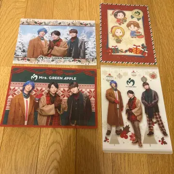 Mrs. GREEN APPLE 미세스 로손 비주얼 시트 크리스마스