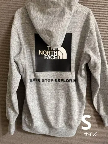 THE NORTH FACE 그레이 후드티