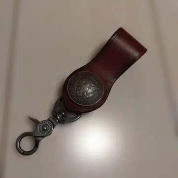 FUNNY 파니 가죽 벨트 루프 키링