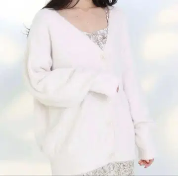 [ 새상품급 ] 머큐리 듀오 미들 기장 재규어 가디건