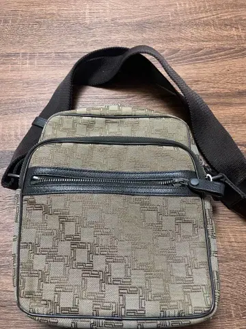 던힐 숄더백 올 패턴 브라운 남성용