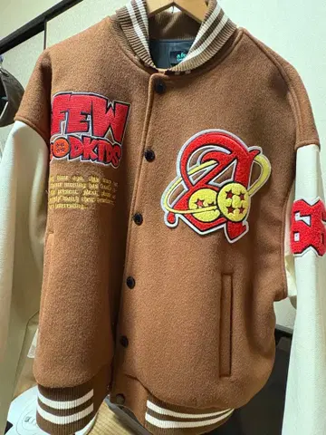 FEW KIDS 브라운 바시티 자켓 6