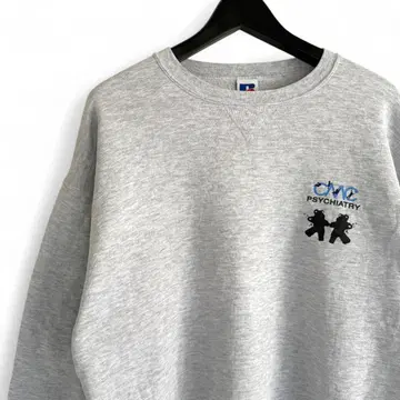 90s 빈티지 USA RUSSELL 자수 맨투맨 XL H8