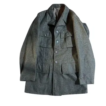 레어 1940s 스웨덴 육군 M-39 울 필드 자켓