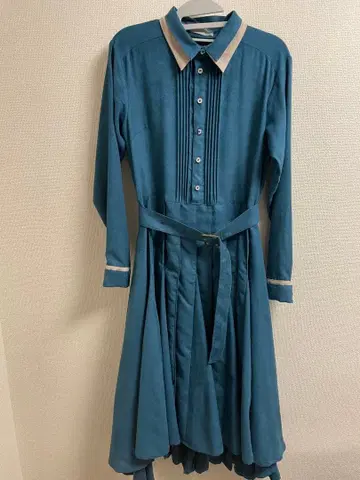 ha|za|ma 2020-21AW 질주하는 원피스 터콰이즈