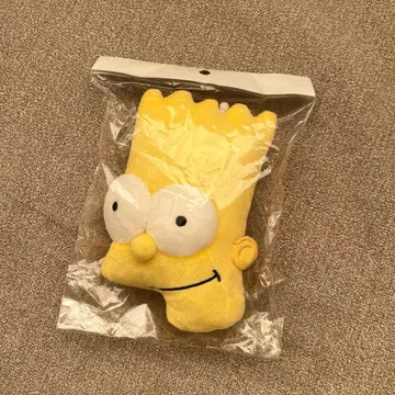 [ 미사용 새상품 ] 더 심슨즈 봉제 인형 패스 케이스