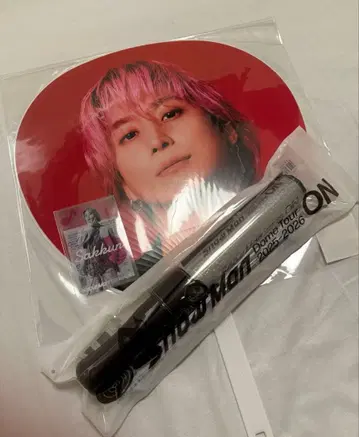 SnowMan Dome Tour 2025-2026 ON 응원봉 부채