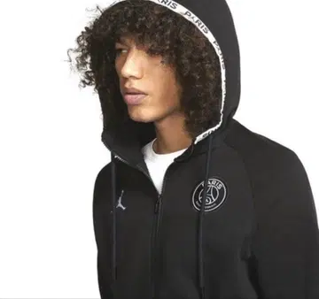 Jordan PARIS Saint-Germain 후드티 블랙