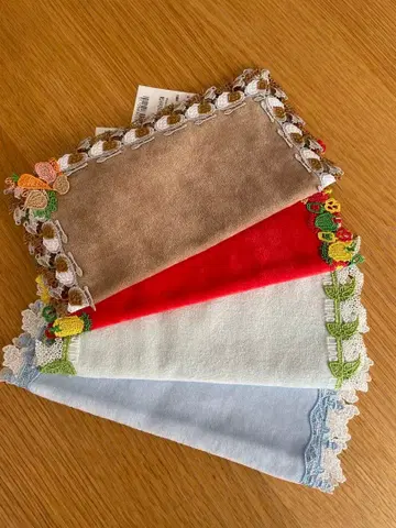 [ 미사용 새상품 ] 긴자와 레이스 4장 세트