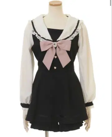 LIZLISA 세일러 카라 셋업 지뢰계 양산형