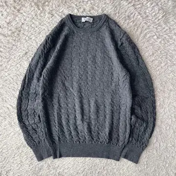 그랑사쏘 새상품급 GRAN SASSO 니트 F 그레이