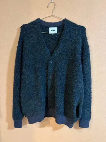 WAX thm 푸들 니트 가디건 L