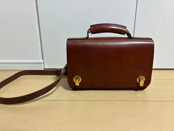 [ 상태 좋음 ] Herz 브라운 가죽 숄더백