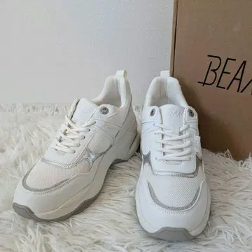 [ 박스 포함 최상 컨디션 ] BEAXIS  통굽 스니커즈 다이어트