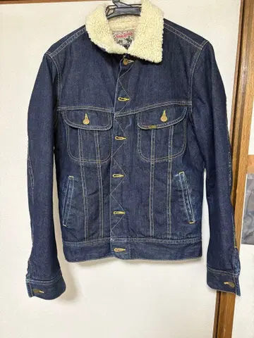 리 보아 안감 데님 자켓