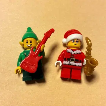 LEGO 레고 엘프 산타 미니 피규어 레고랜드 트레이드