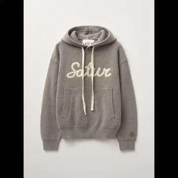 SATUR 세터 니트 후드티 한국 2025 미사용