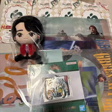 미세스 그린애플 제일복권 봉제 인형 마스코트 A상