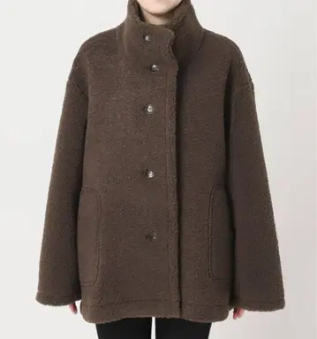 JOURNAL STANDARD 에코 퍼 숏 블루종 브라운