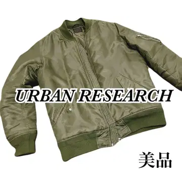 [새상품급 URBAN RESEARCH MA-1 자켓 올리브